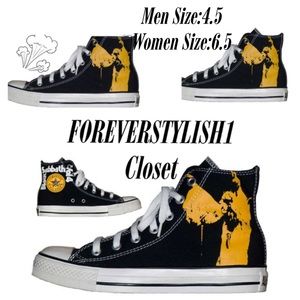 👒SALE $25👒Black Sabbath High Top Sneakers